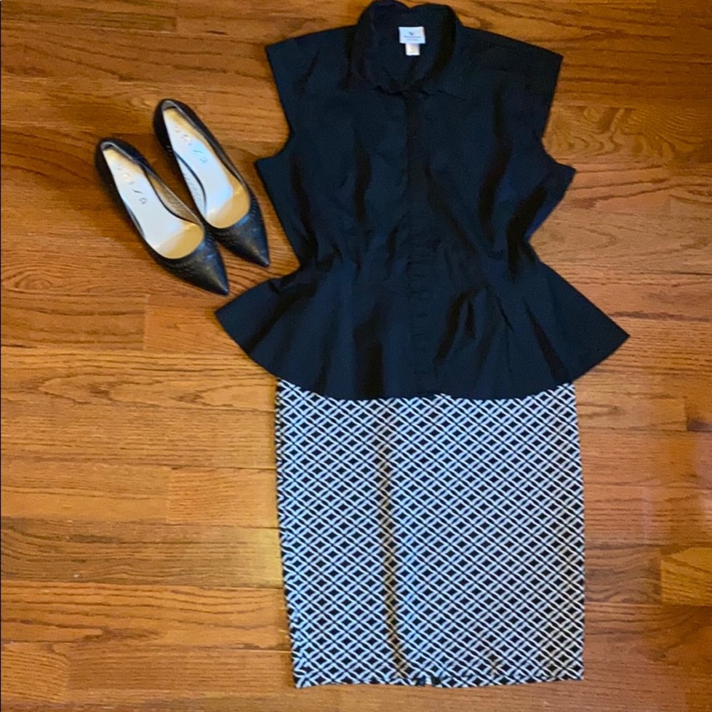 💥final price💥Worthington peplum blouse